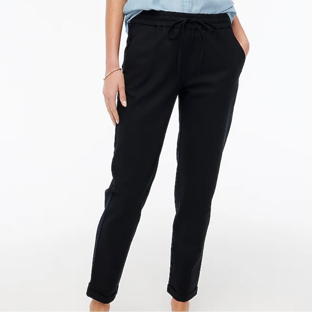 J. Crew Factory - Linen-Cotton Blend Drawstring Pant